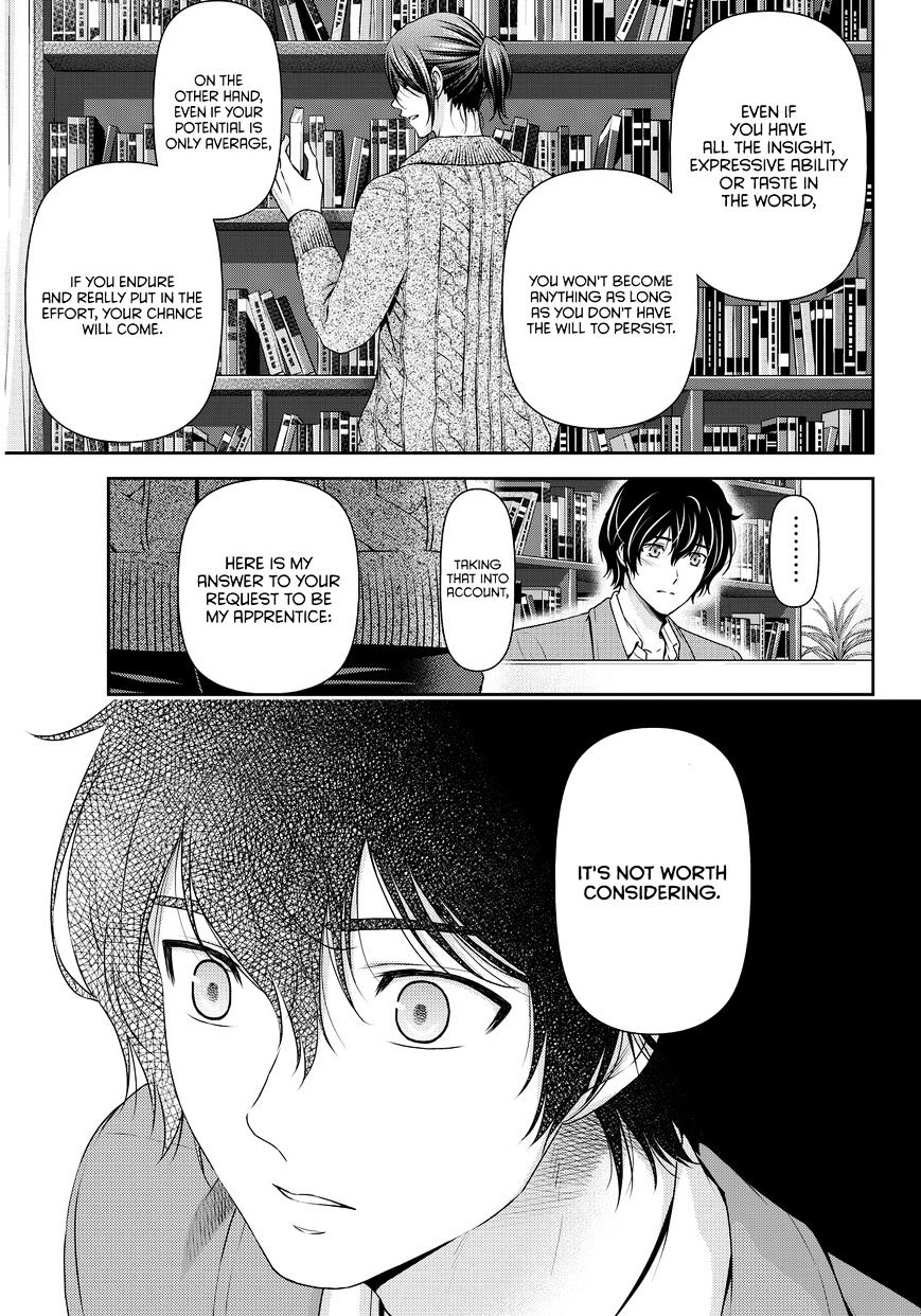 Domestic Na Kanojo - Chapter 57 : Novelist