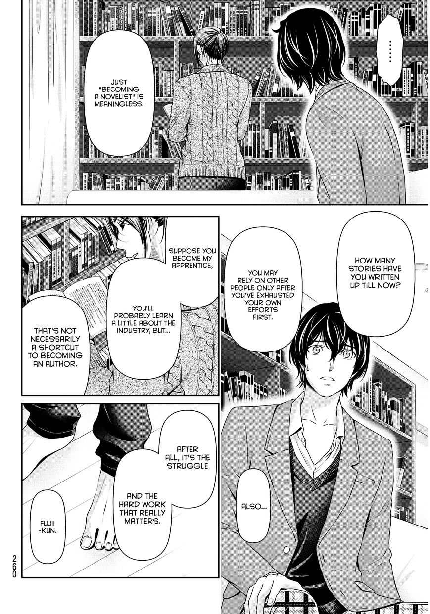 Domestic Na Kanojo - Chapter 57 : Novelist