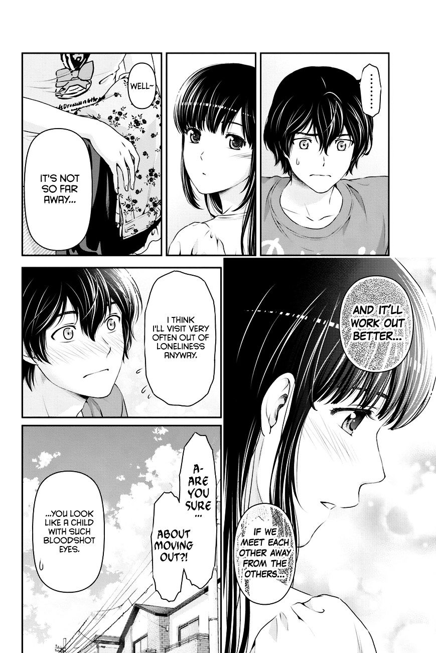 Domestic Na Kanojo - Chapter 34 : The Distance Between The Two