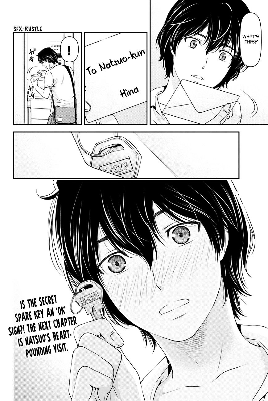 Domestic Na Kanojo - Chapter 34 : The Distance Between The Two