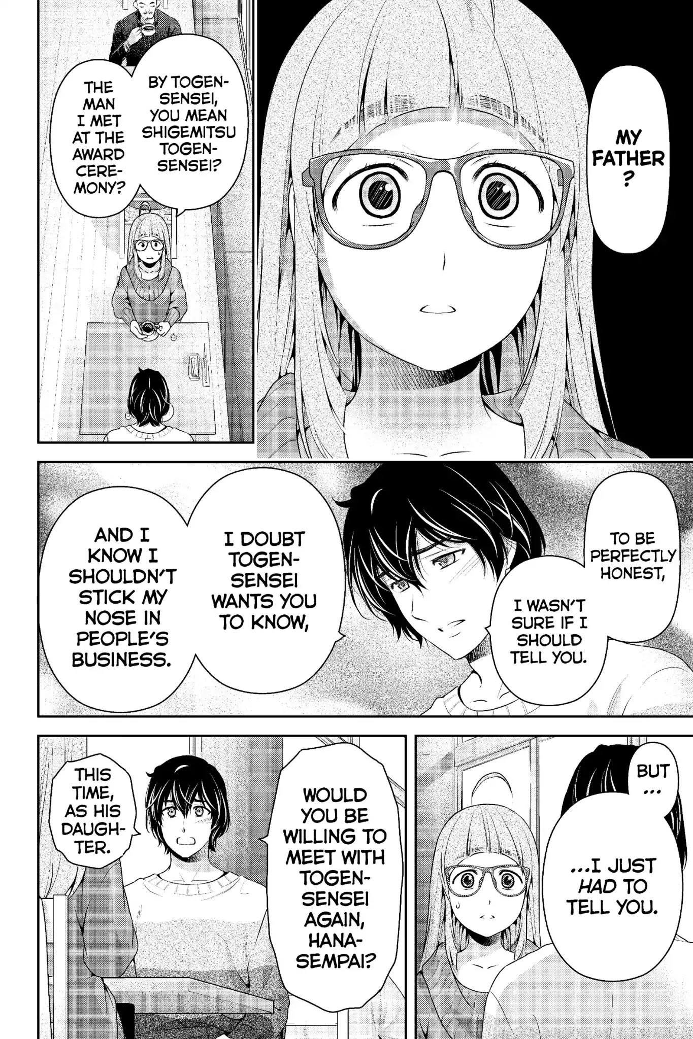 Domestic Na Kanojo - Chapter 211: As A Father, As A Daughter