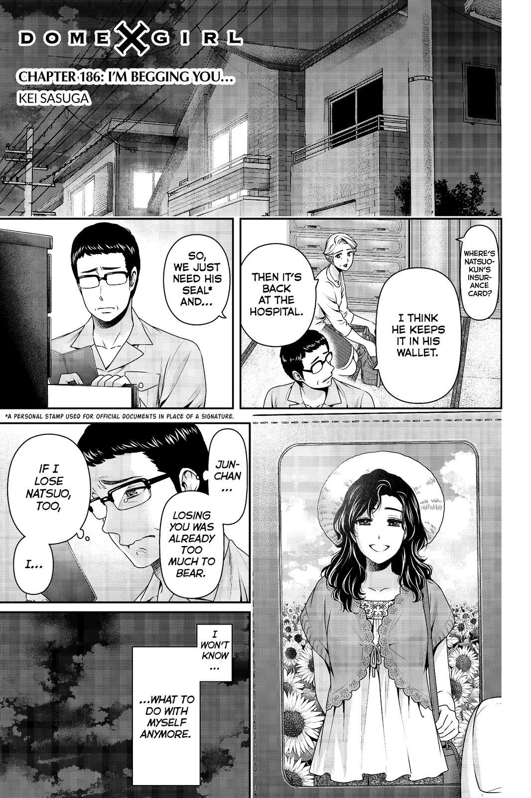 Domestic Na Kanojo - Chapter 186