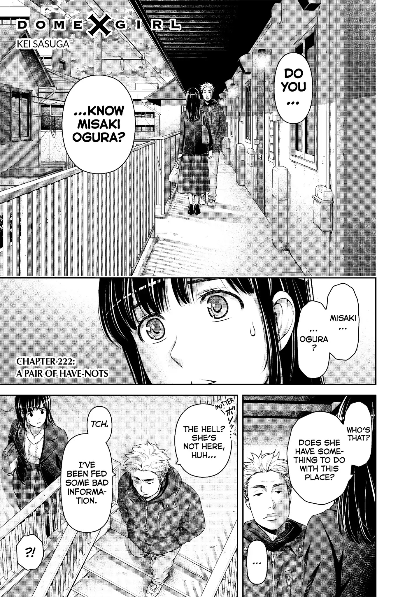 Domestic Na Kanojo - Chapter 222: A Pair Of Have-Nots