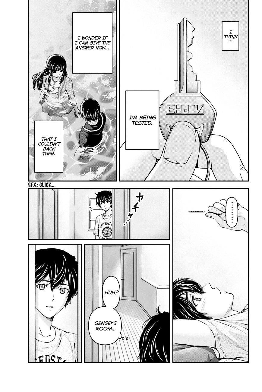 Domestic Na Kanojo - Chapter 35 : Door