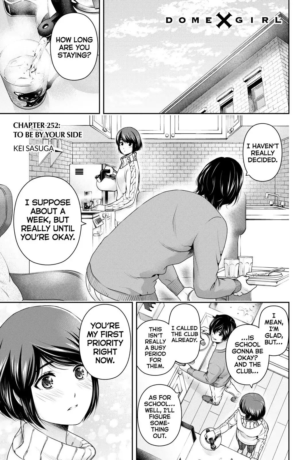 Domestic Na Kanojo - Chapter 252: To Be By Your Side