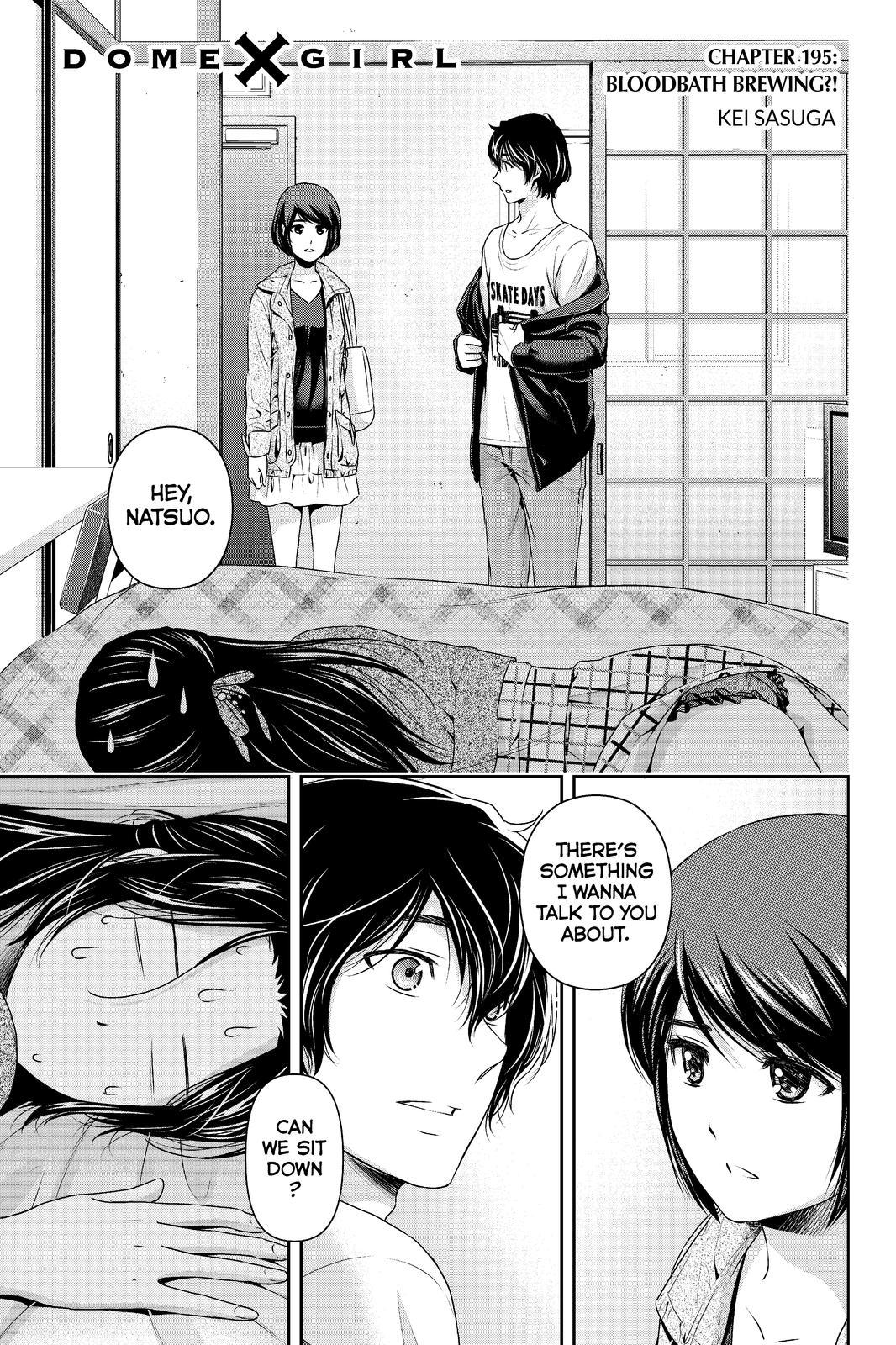 Domestic Na Kanojo - Chapter 195