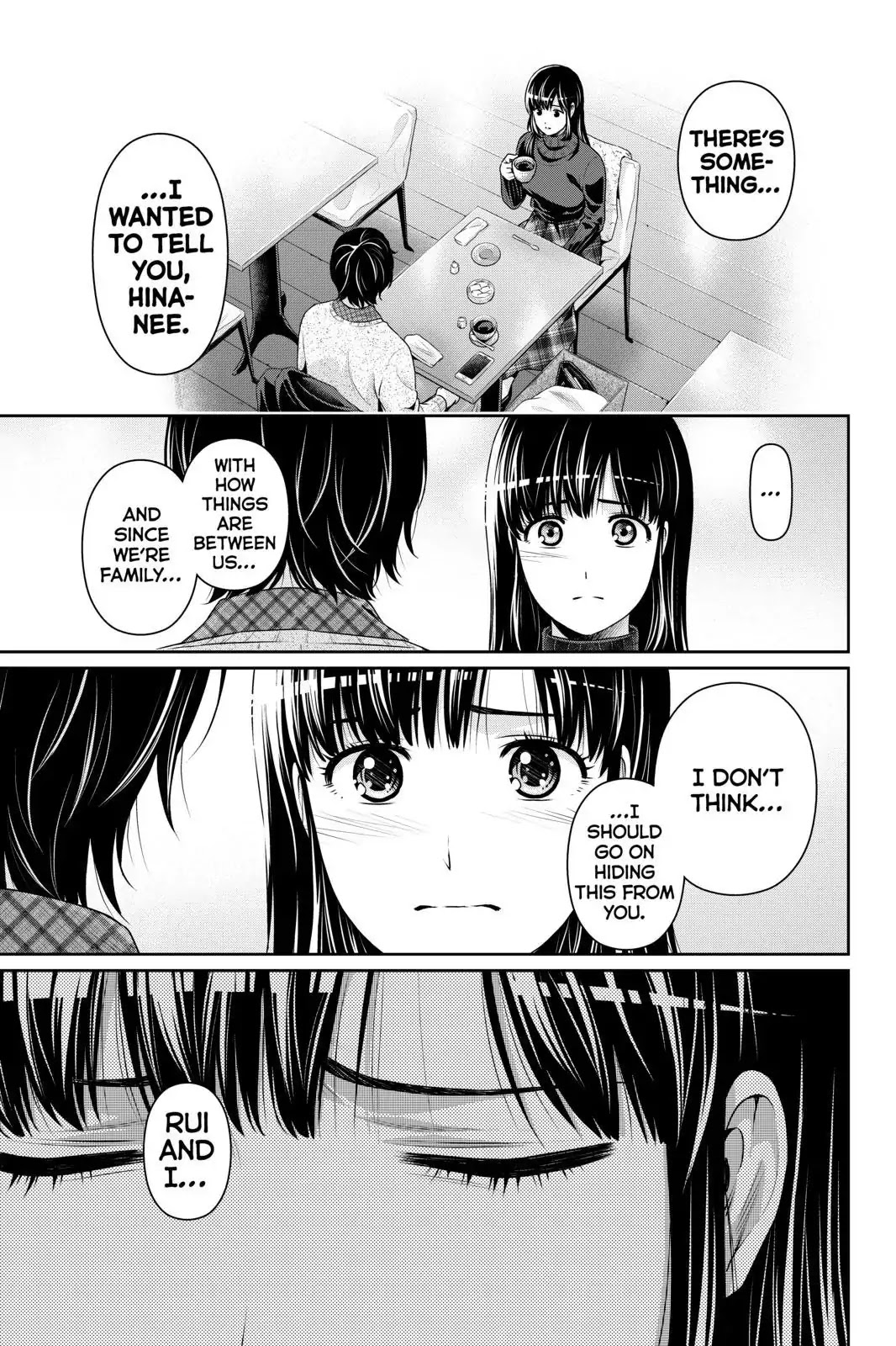 Domestic Na Kanojo - Chapter 253: I Can't Hide Anymore