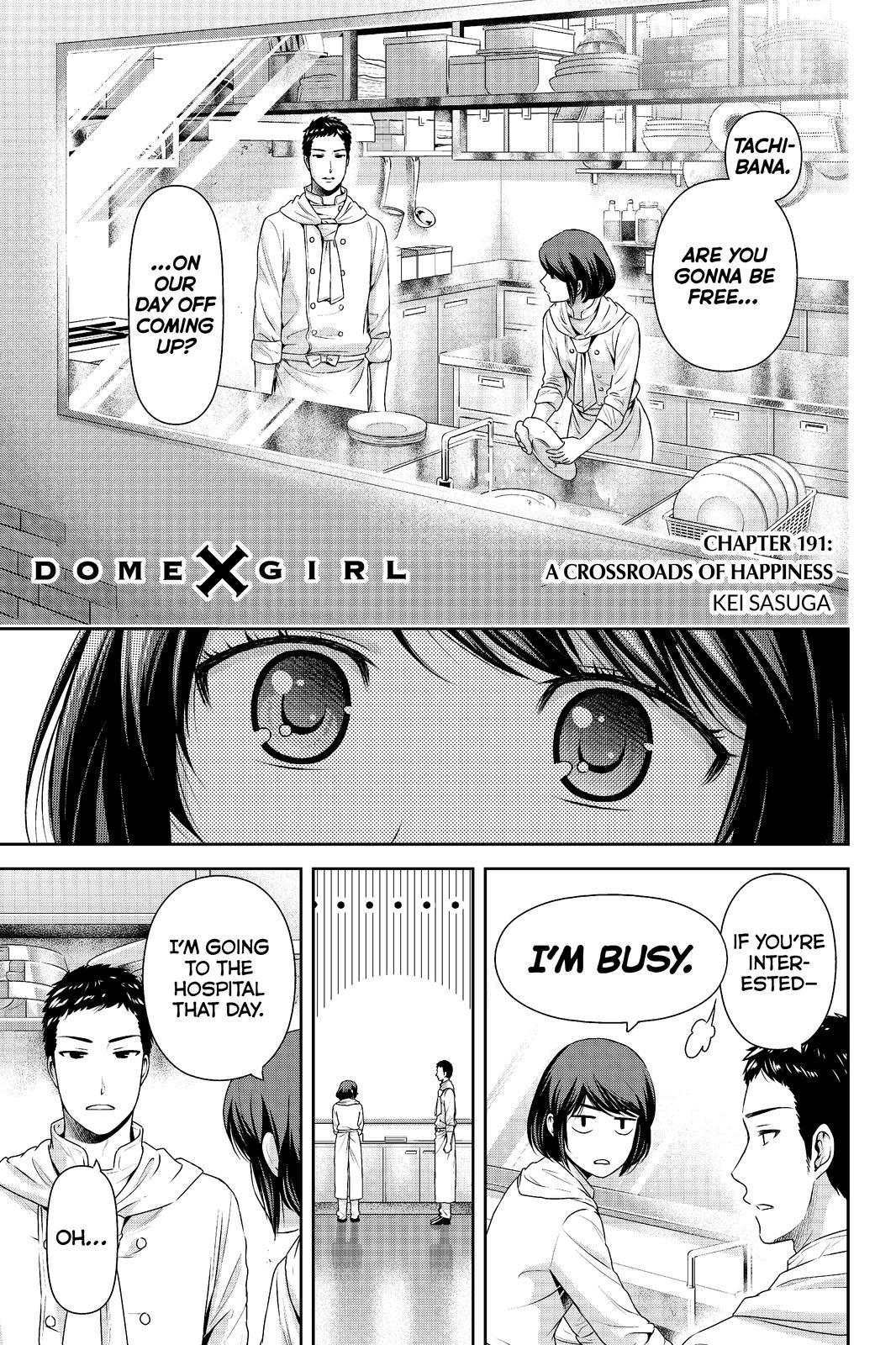 Domestic Na Kanojo - Chapter 191