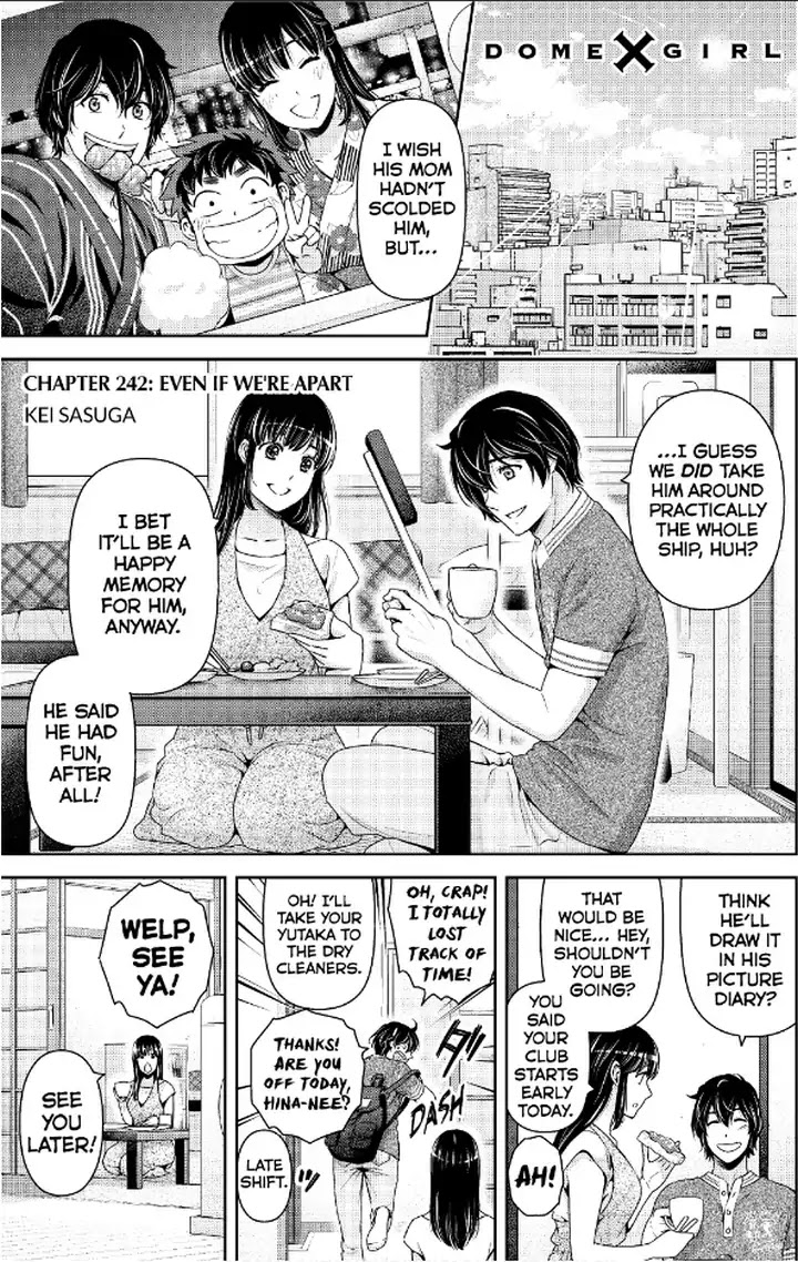 Domestic Na Kanojo - Chapter 242: Even If We're Apart