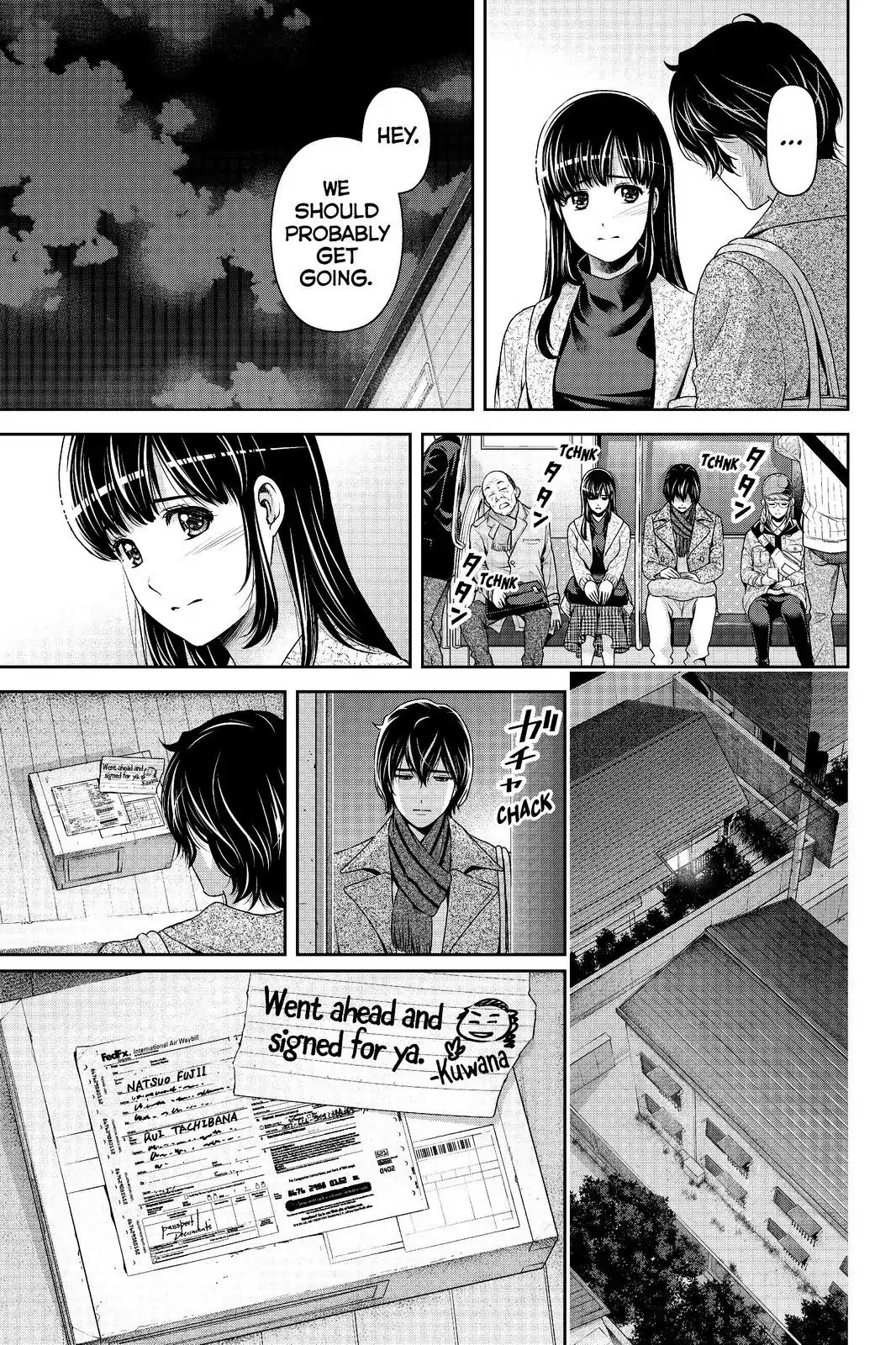 Domestic Na Kanojo - Chapter 207: One Night In New York