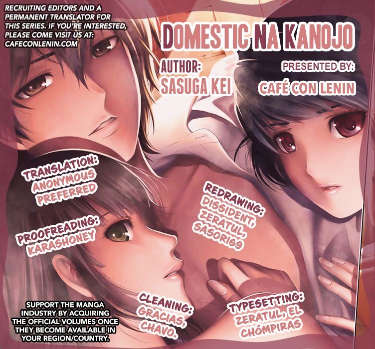 Domestic Na Kanojo - Chapter 3 : I Can't Communicate Well