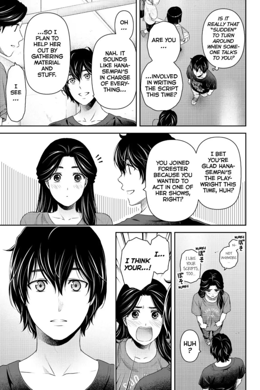 Domestic Na Kanojo - Chapter 163: To A New Self