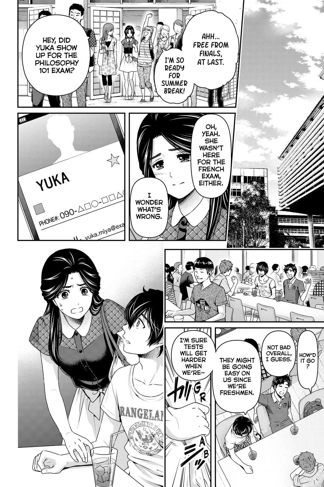 Domestic Na Kanojo - Chapter 166