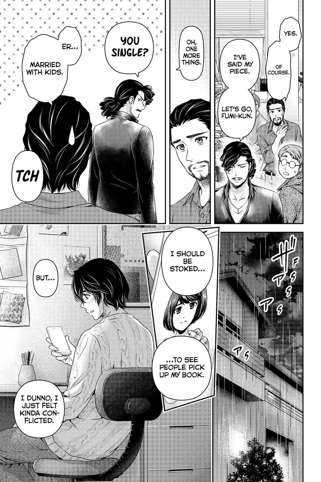 Domestic Na Kanojo - Chapter 203: A Message, And An Audience