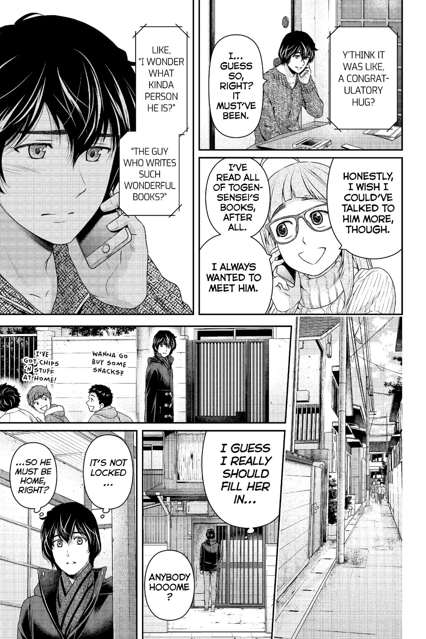 Domestic Na Kanojo - Chapter 210: A Certain Writer's Past