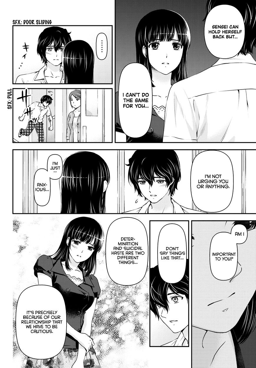 Domestic Na Kanojo - Chapter 36 : Misgivings