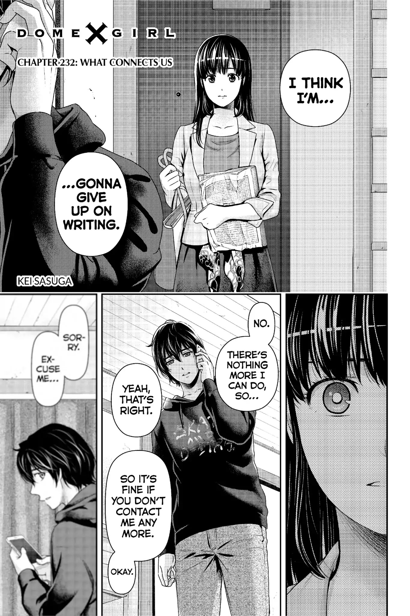 Domestic Na Kanojo - Chapter 232: What Connects Us