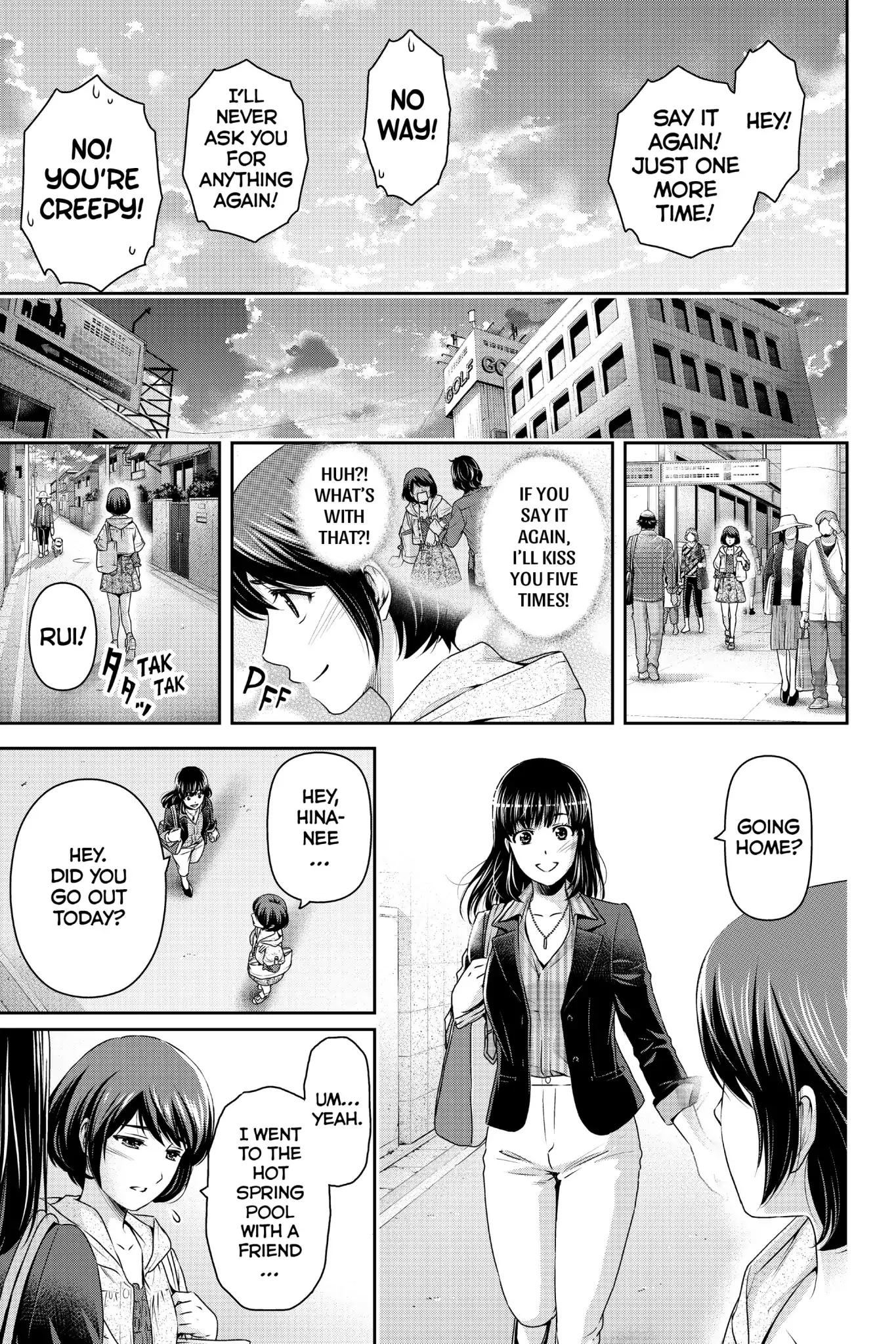 Domestic Na Kanojo - Chapter 153