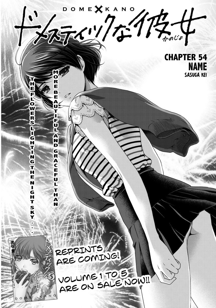 Domestic Na Kanojo - Chapter 54 : Name