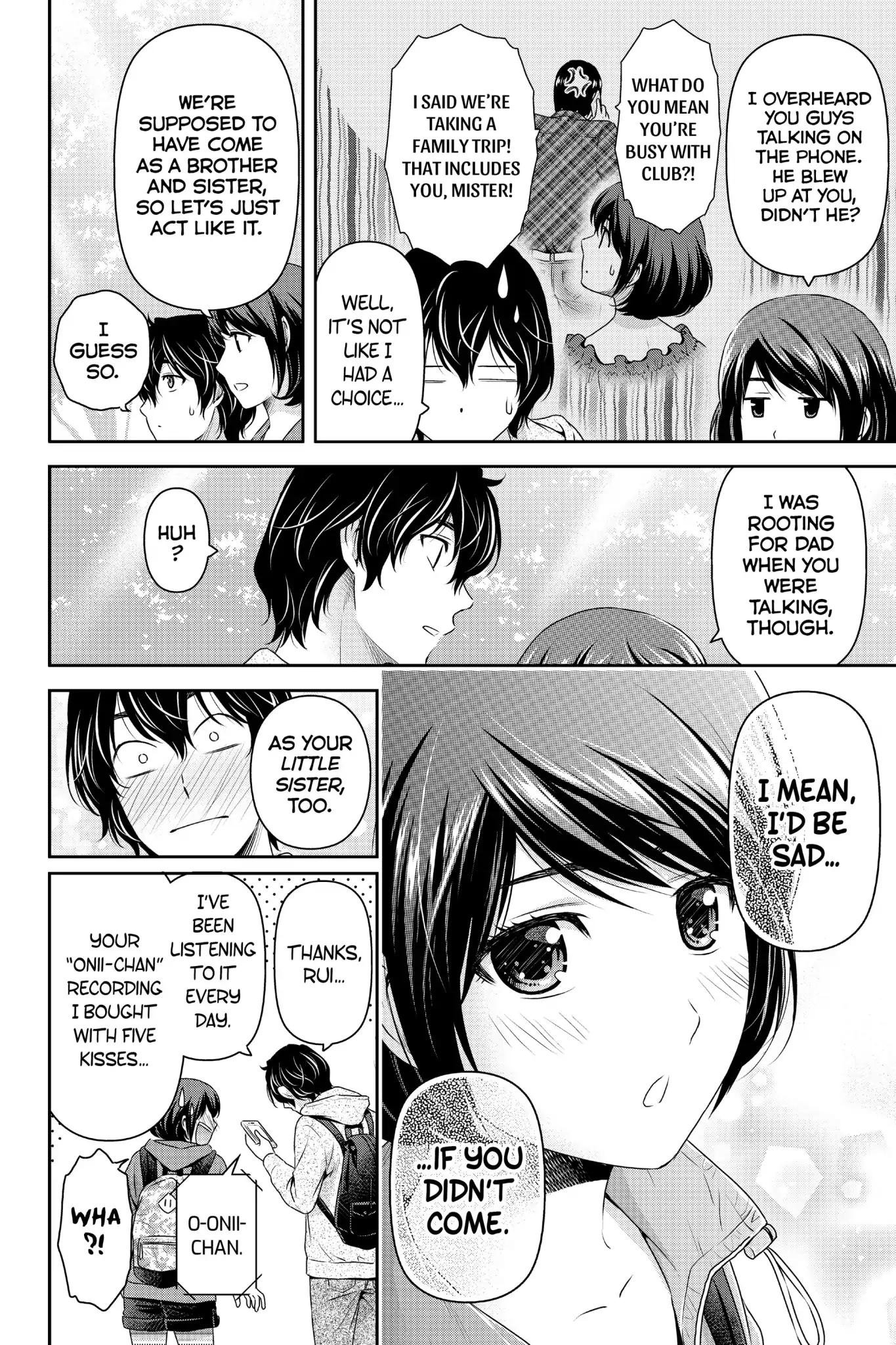 Domestic Na Kanojo - Chapter 154