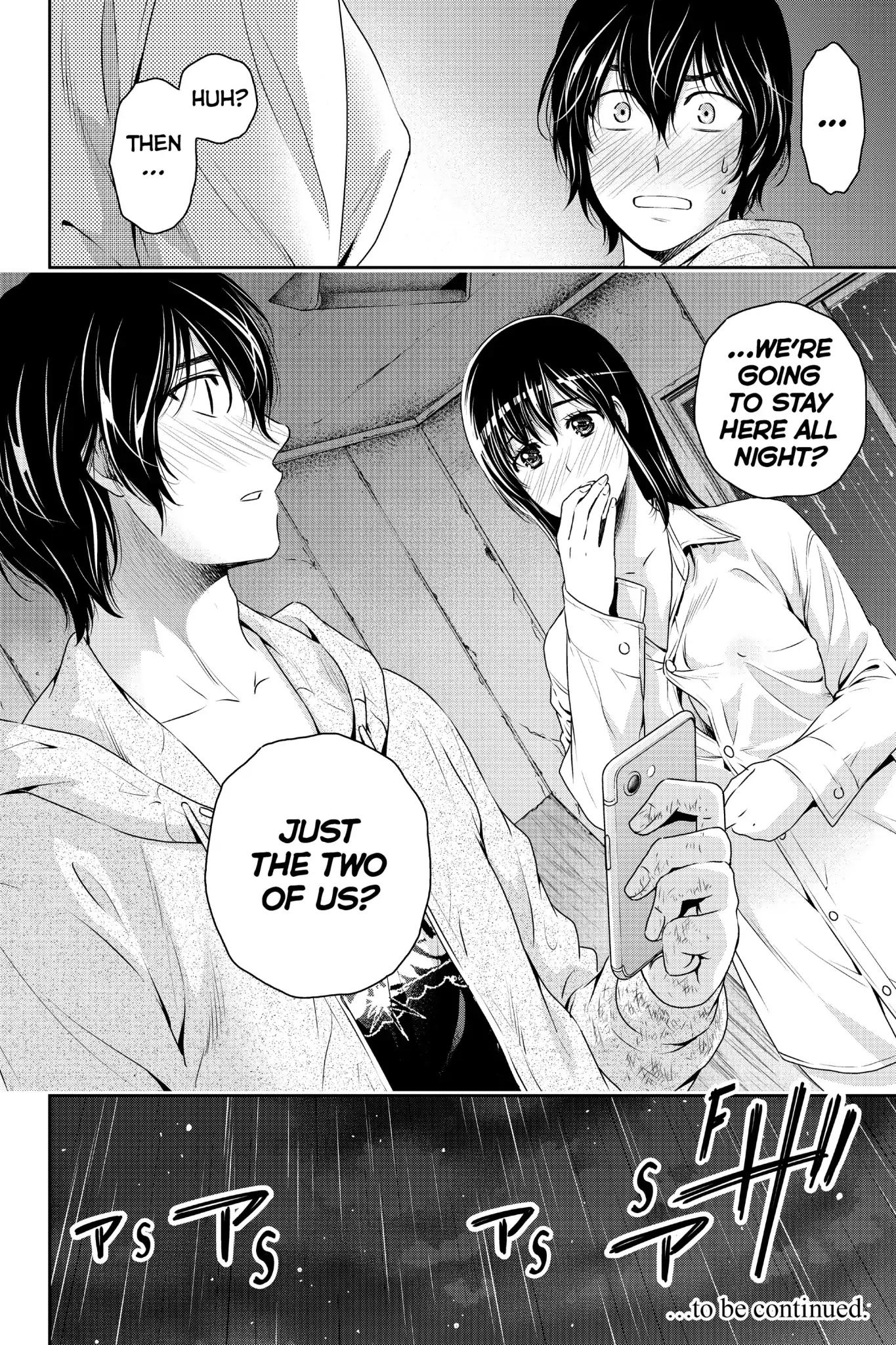 Domestic Na Kanojo - Chapter 154