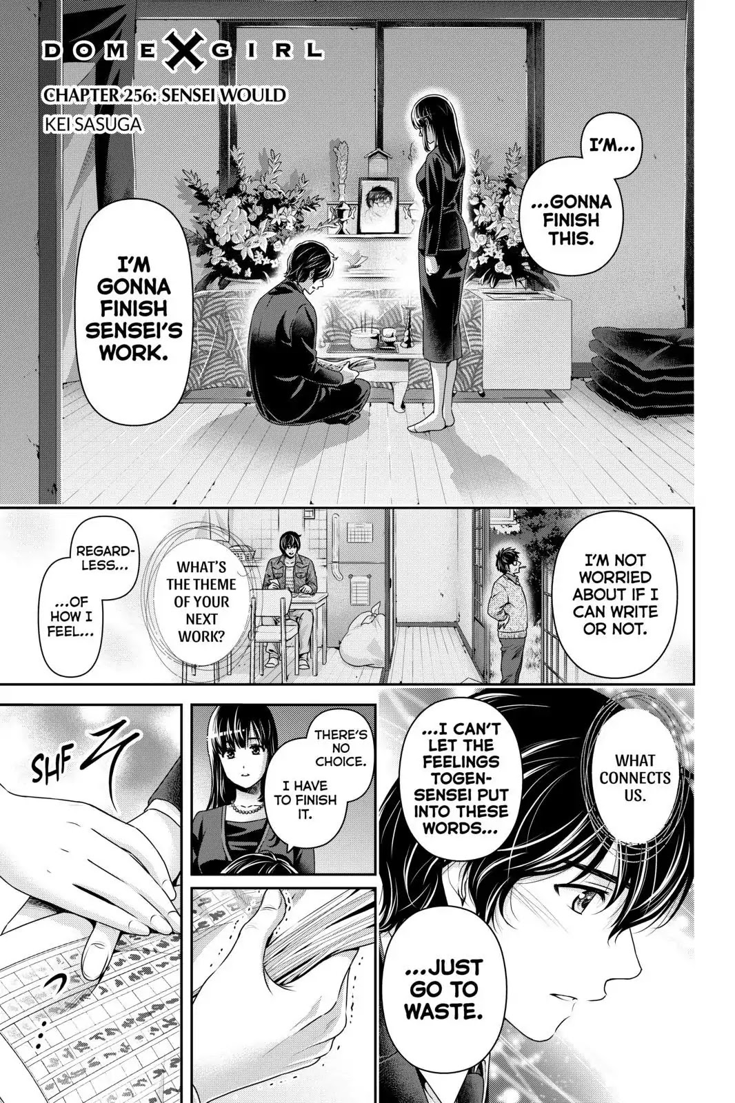 Domestic Na Kanojo - Chapter 256: Sensei Would