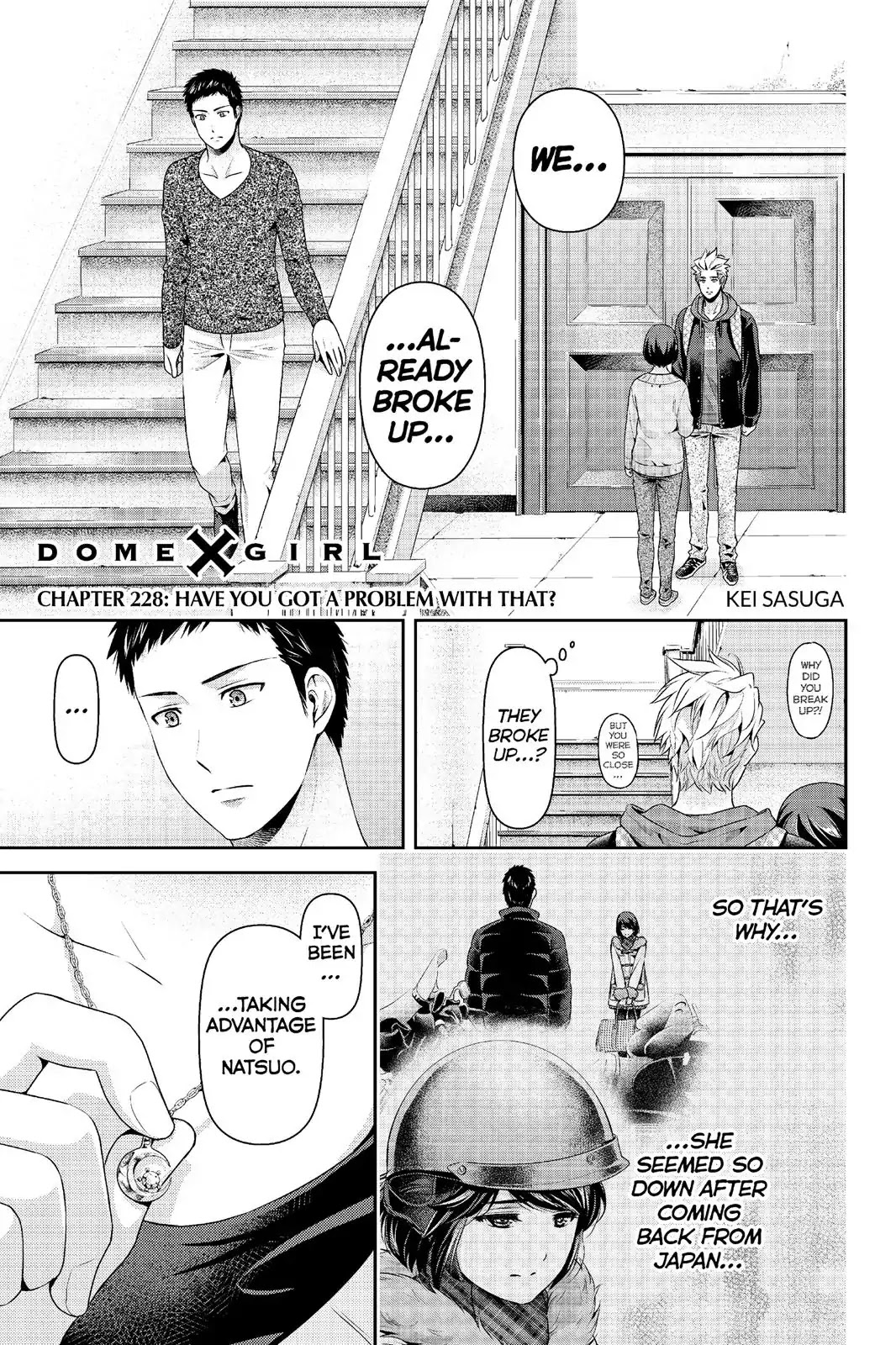 Domestic Na Kanojo - Chapter 228: Have You Got A Problem With That?