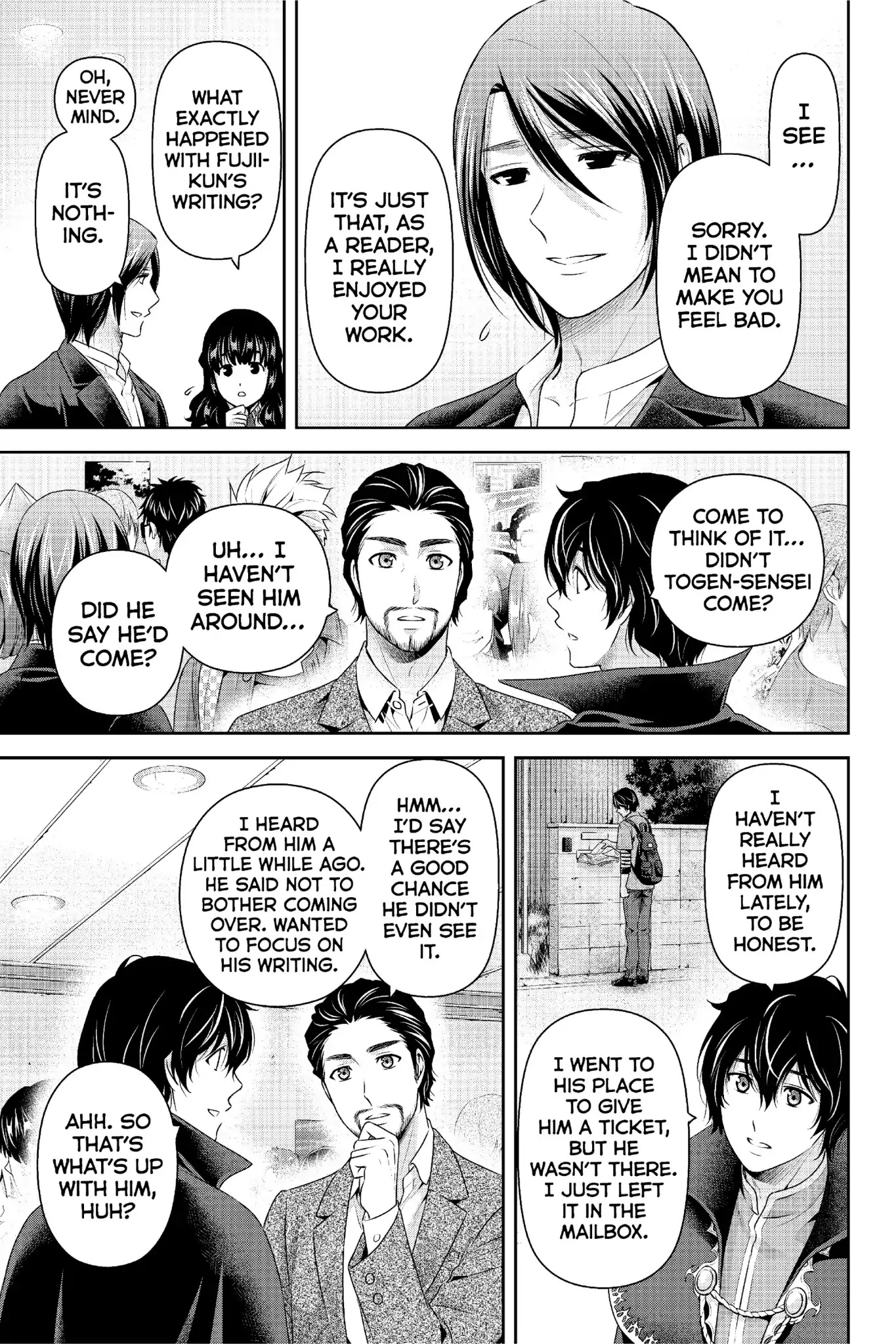 Domestic Na Kanojo - Chapter 246: What Kind Of Answer...