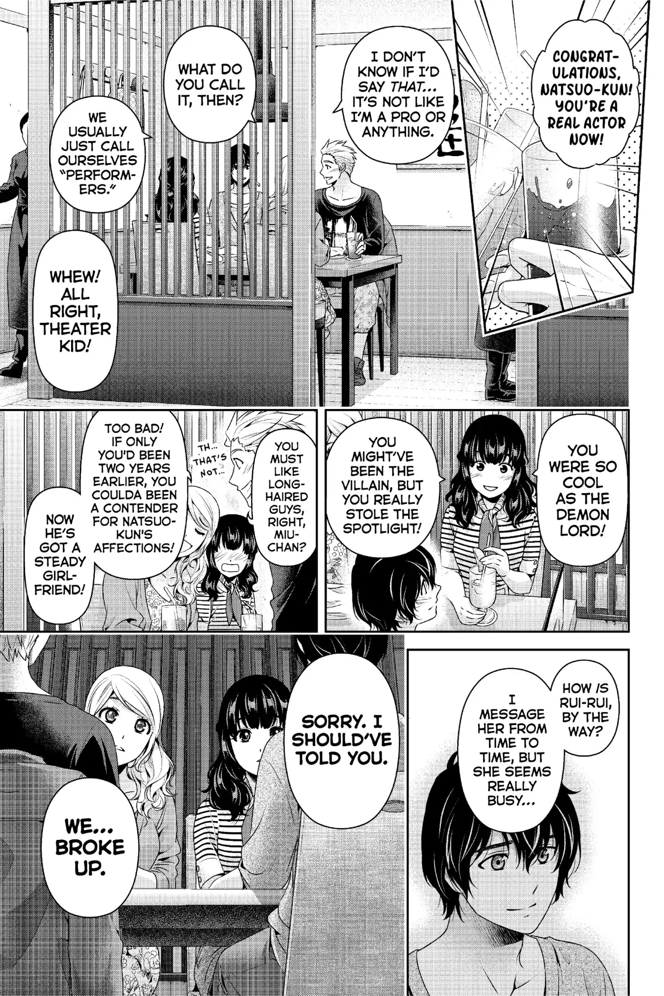 Domestic Na Kanojo - Chapter 246: What Kind Of Answer...