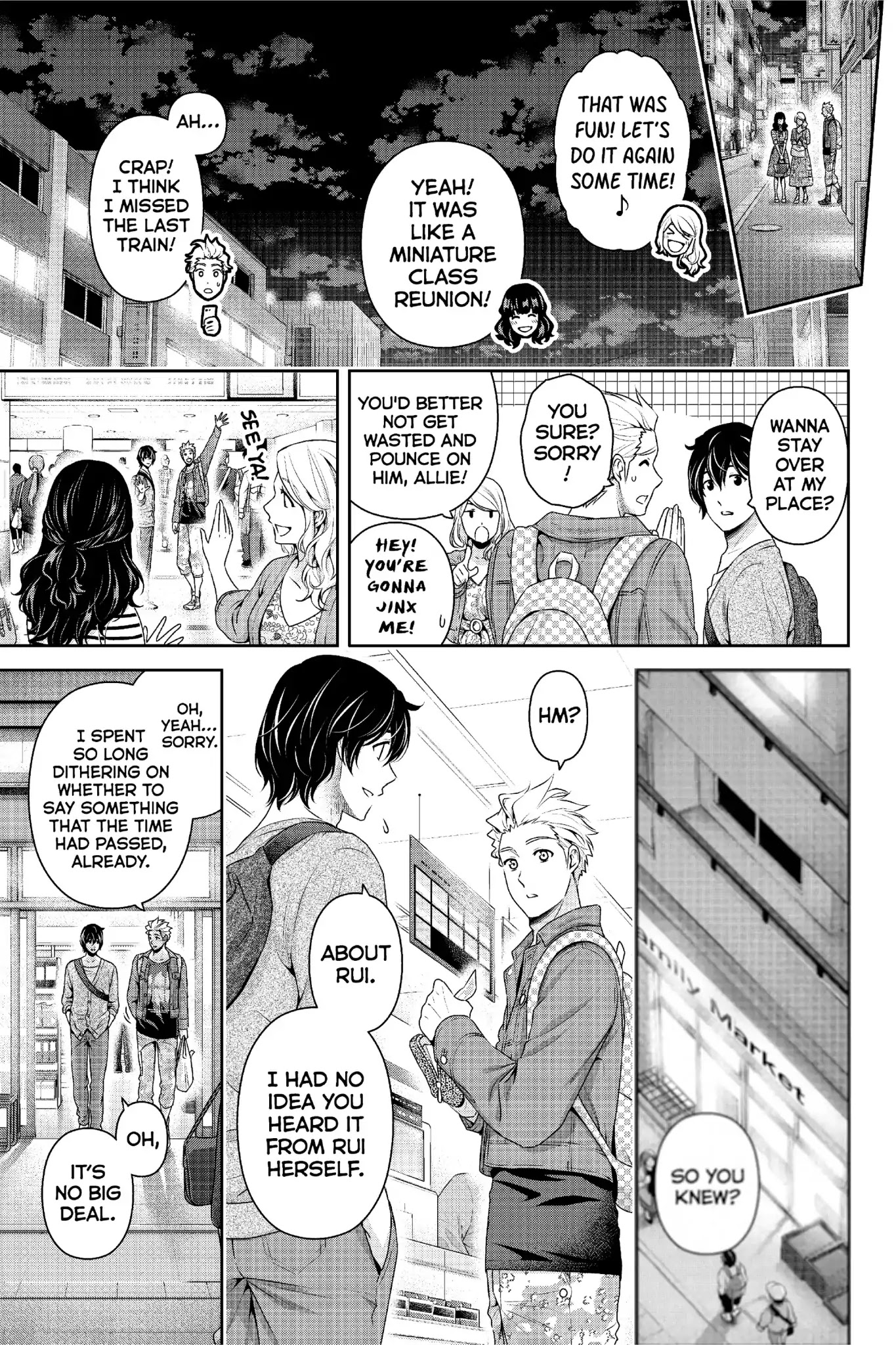 Domestic Na Kanojo - Chapter 246: What Kind Of Answer...