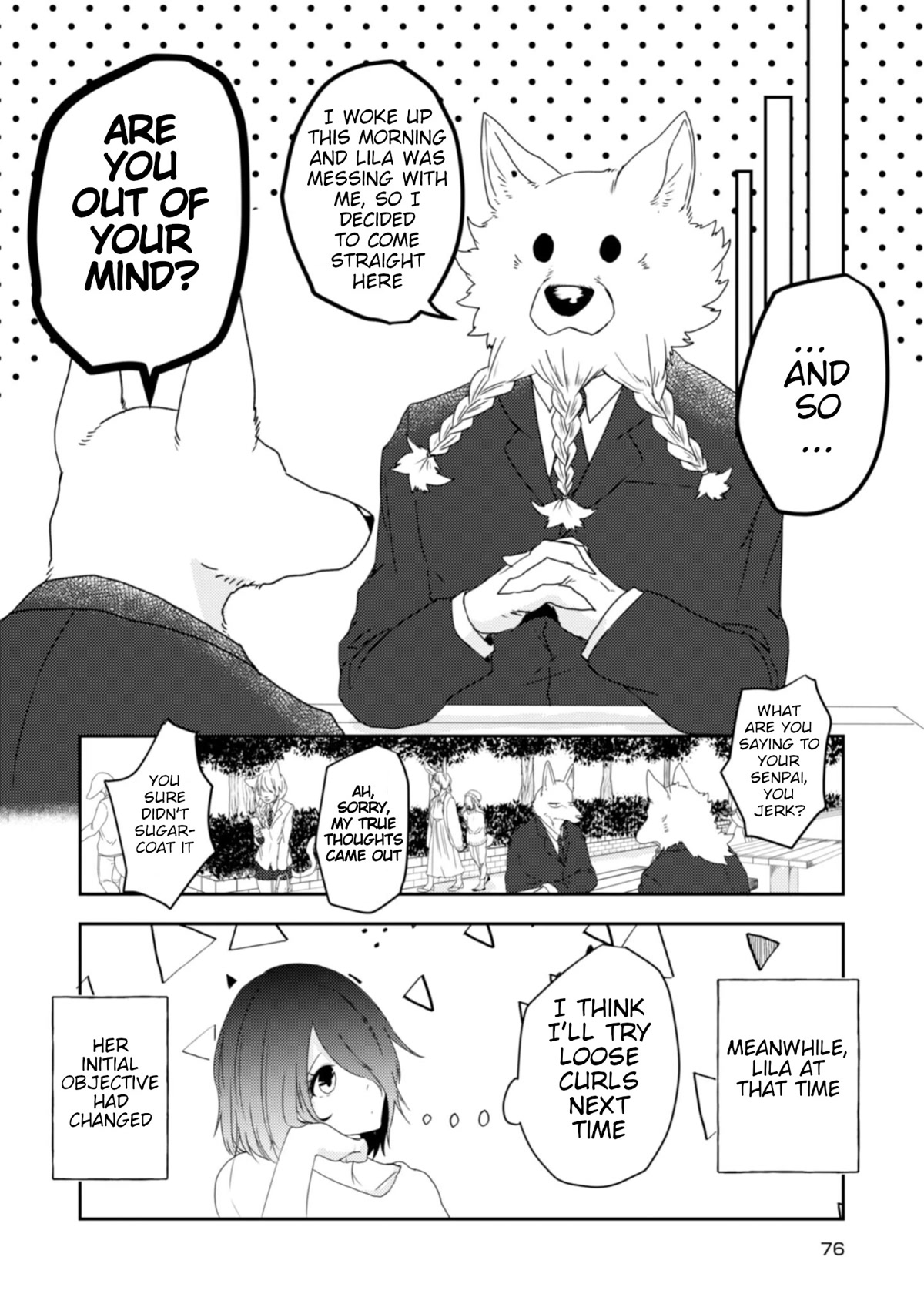 Kainushi Juujin To Pet Joshikousei - Chapter 20: Lila's Language Study