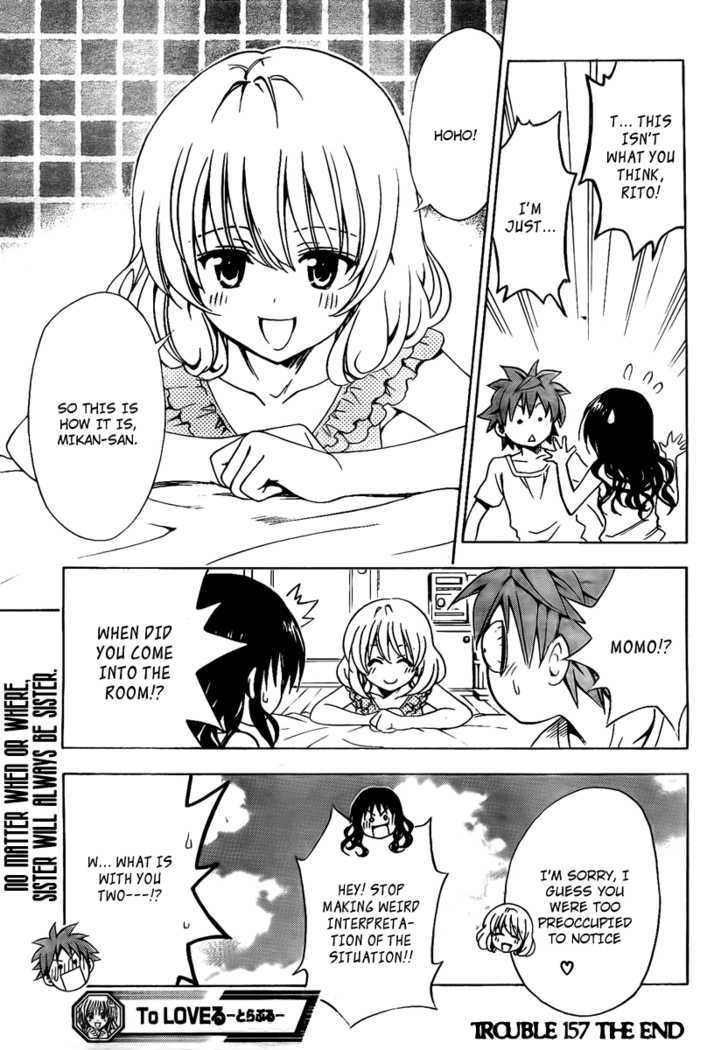 To-Love-Ru - Vol.18 Chapter 157 : All Quiet On The "Sister" Front