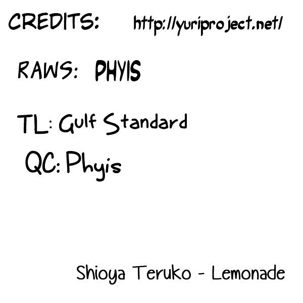 Lemonade (Shioya Teruko) - Vol.1 Chapter 13