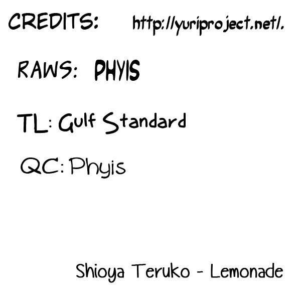 Lemonade (Shioya Teruko) - Vol.1 Chapter 7