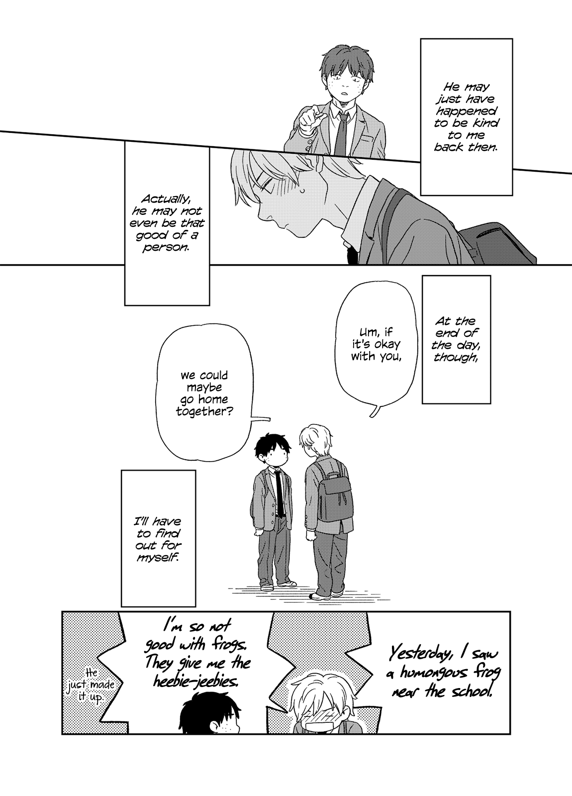 Kirakira Shitemo, Shinakutemo - Chapter 1.5: Yuuki & Keita