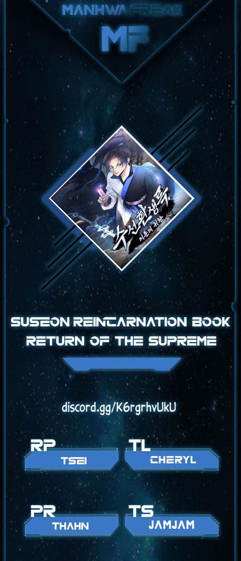 Suseon Reincarnation Book Return Of The Supreme - Chapter 44