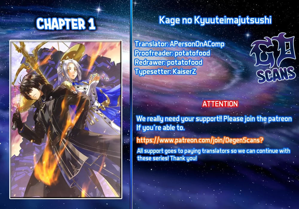 Kage No Kyuuteimajutsushi - Chapter 1: Salary Thief — Arrival To The Battleground Of Flames.