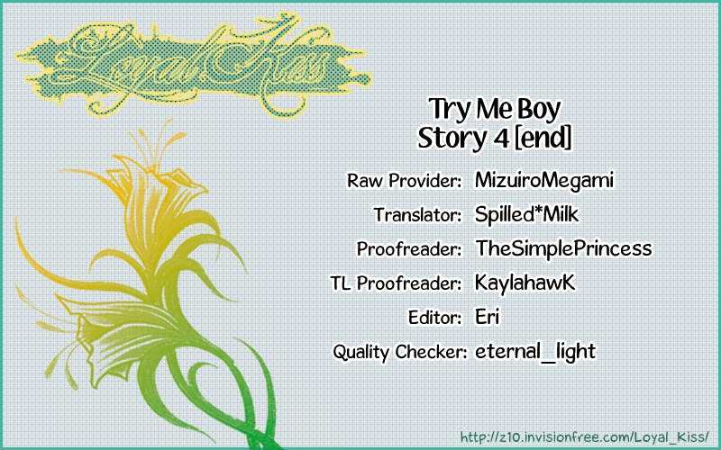 Try Me Boy! - Vol.1 Chapter 4 : Sentimental Honey