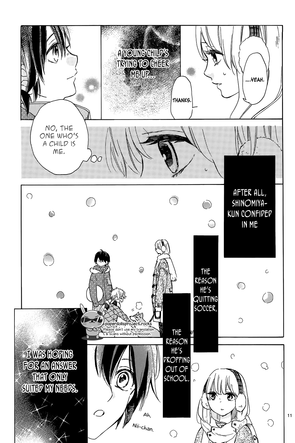 Shinomiya-Kun No Sekai Ga Owatte Mo - Chapter 3 V2 : The End.