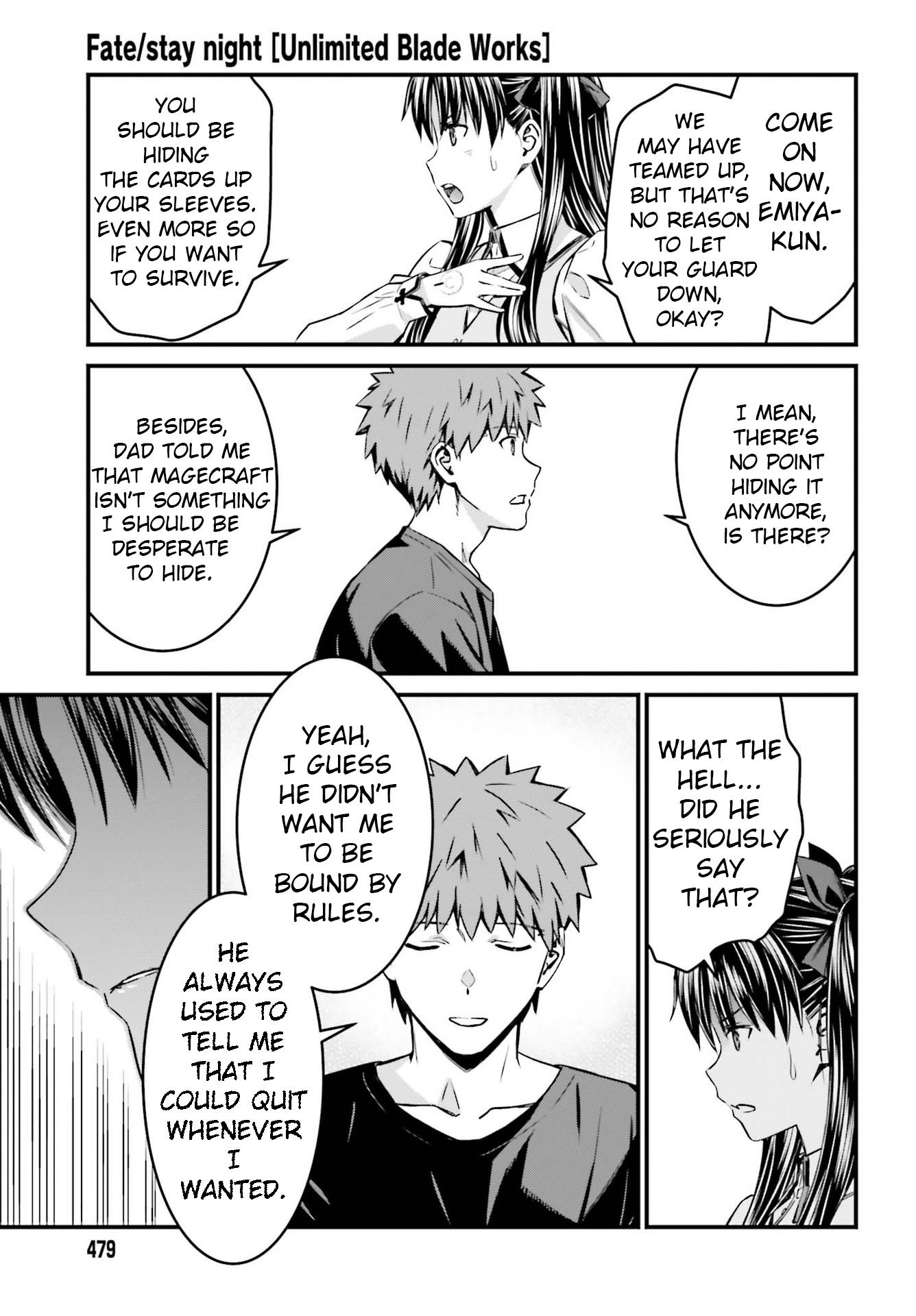 Fate/Stay Night - Unlimited Blade Works - Chapter 14.2