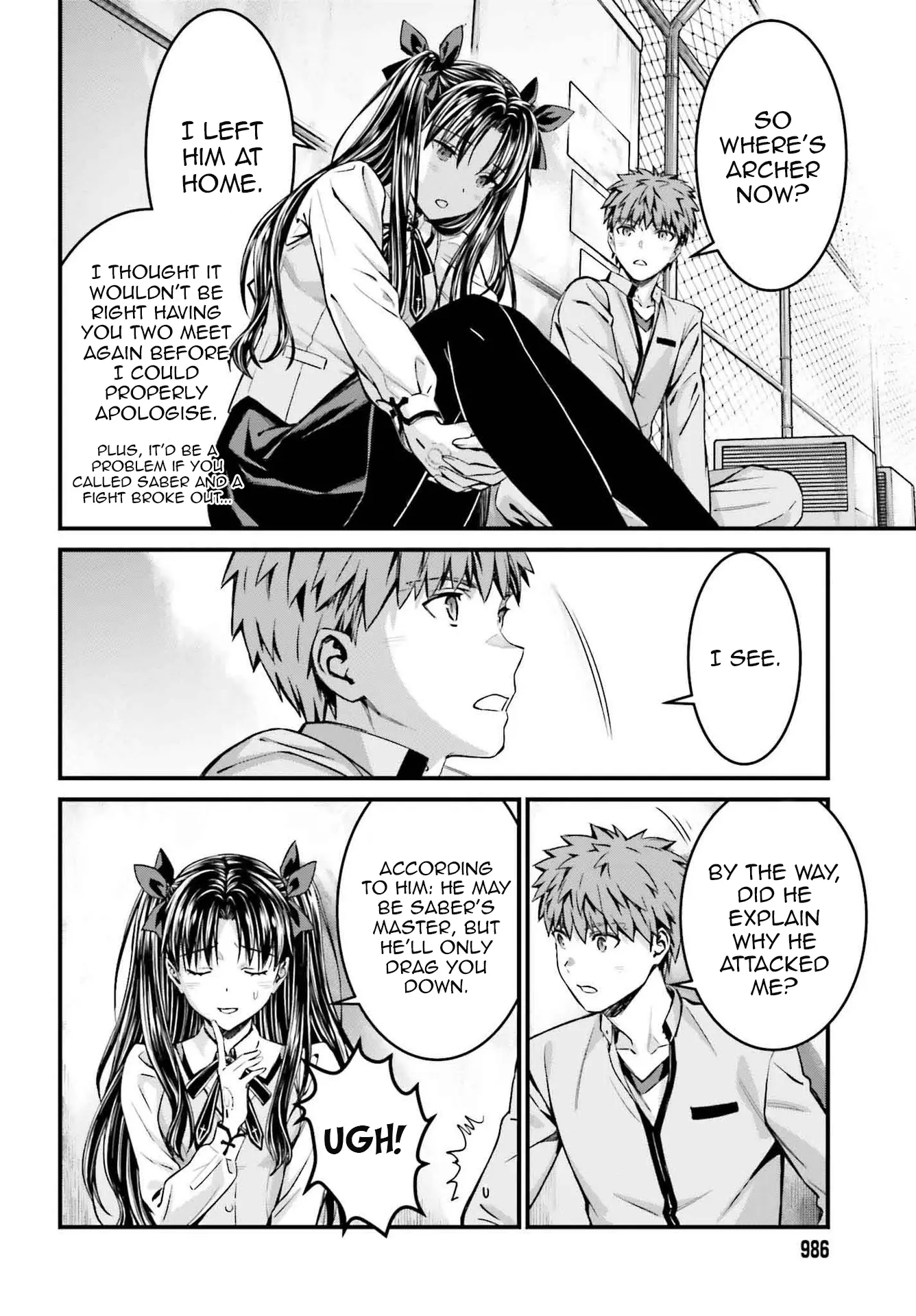 Fate/Stay Night - Unlimited Blade Works - Chapter 24