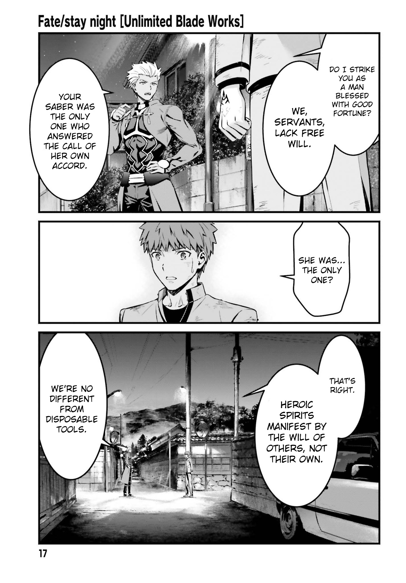 Fate/Stay Night - Unlimited Blade Works - Chapter 15