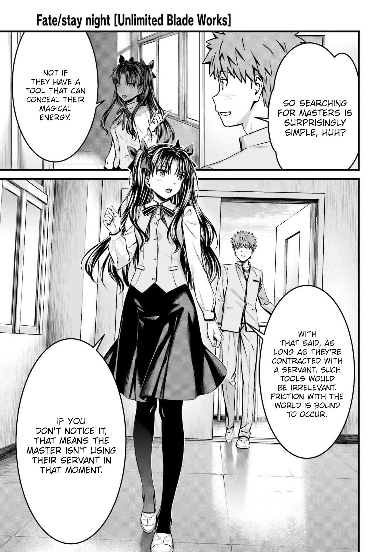 Fate/Stay Night - Unlimited Blade Works - Chapter 17