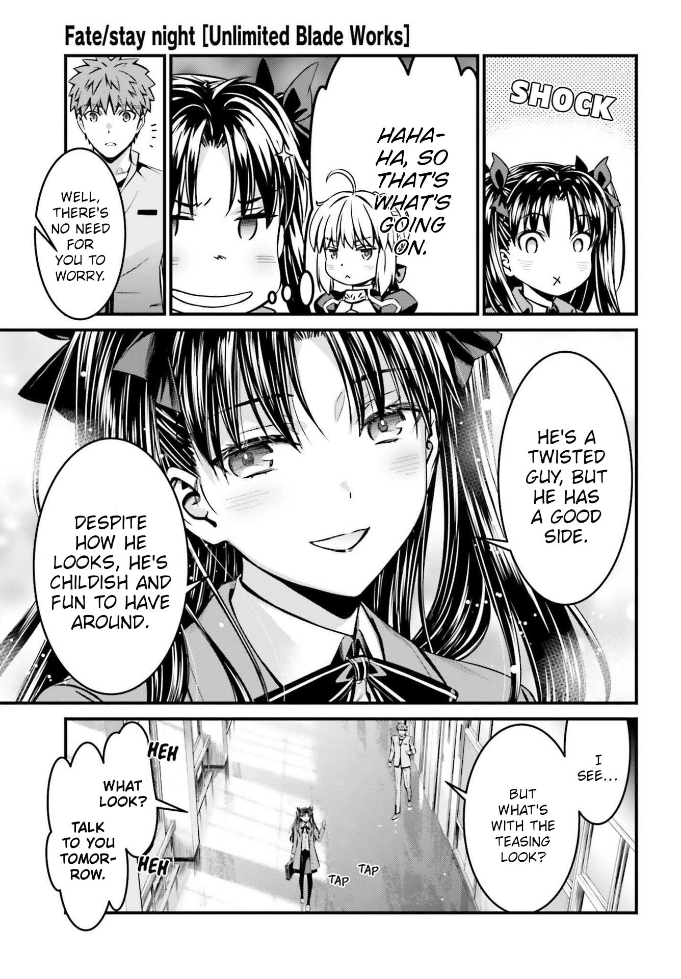 Fate/Stay Night - Unlimited Blade Works - Chapter 17