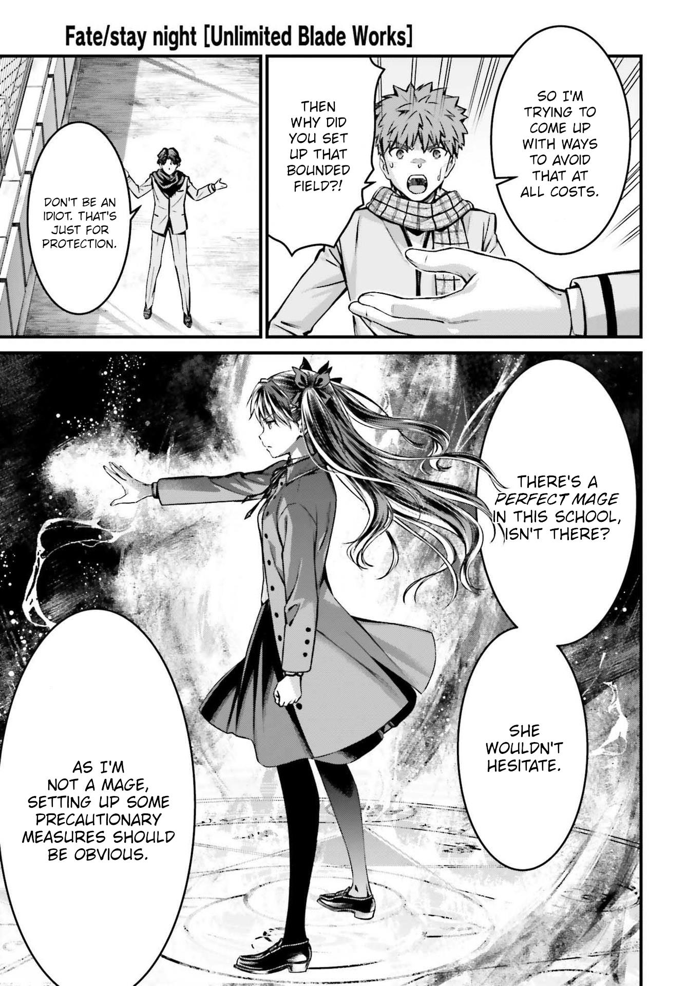 Fate/Stay Night - Unlimited Blade Works - Chapter 17