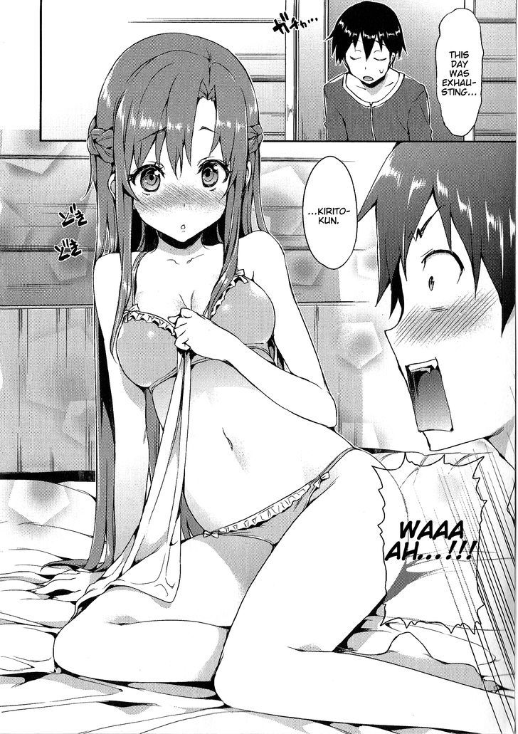 Sword Art Online Comic Anthology - Vol.1 Chapter 7 : Asuna, Do Your Best!