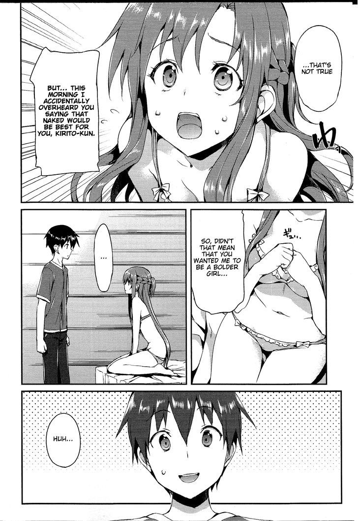 Sword Art Online Comic Anthology - Vol.1 Chapter 7 : Asuna, Do Your Best!