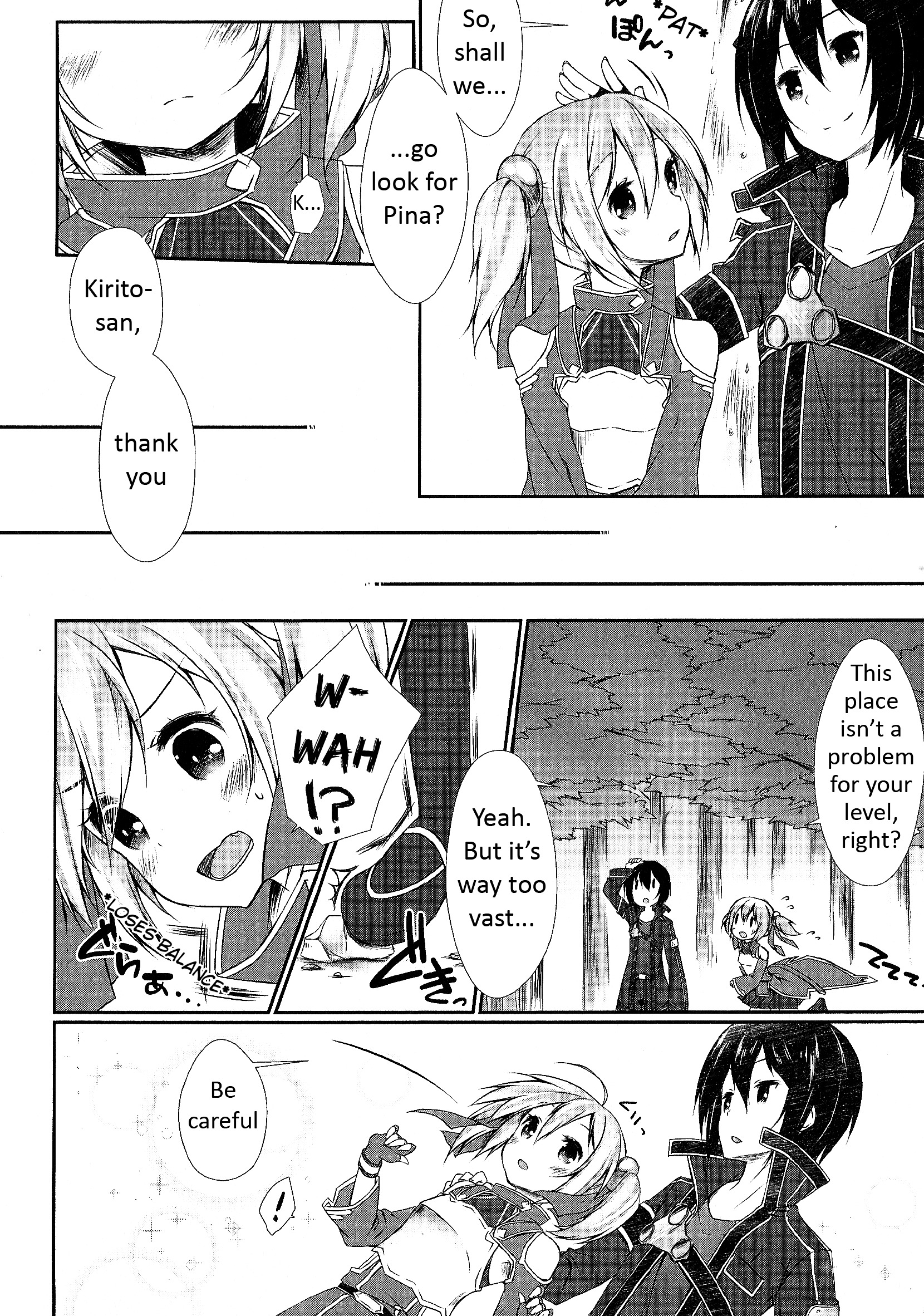 Sword Art Online Comic Anthology - Vol.1 Chapter 2 : The Secret In The Depths Of The Forest