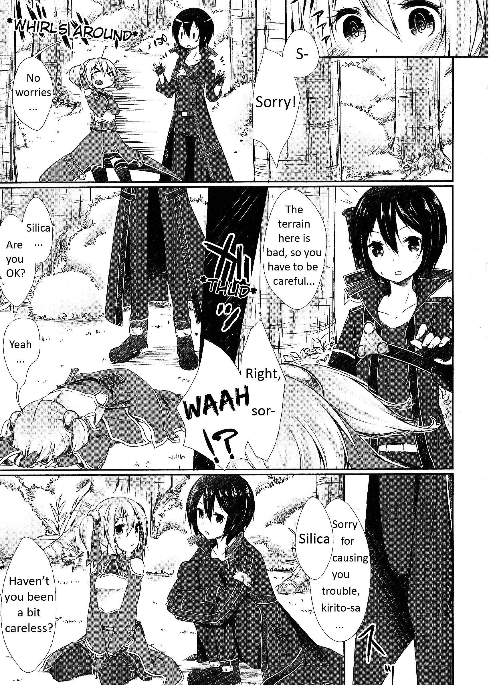 Sword Art Online Comic Anthology - Vol.1 Chapter 2 : The Secret In The Depths Of The Forest