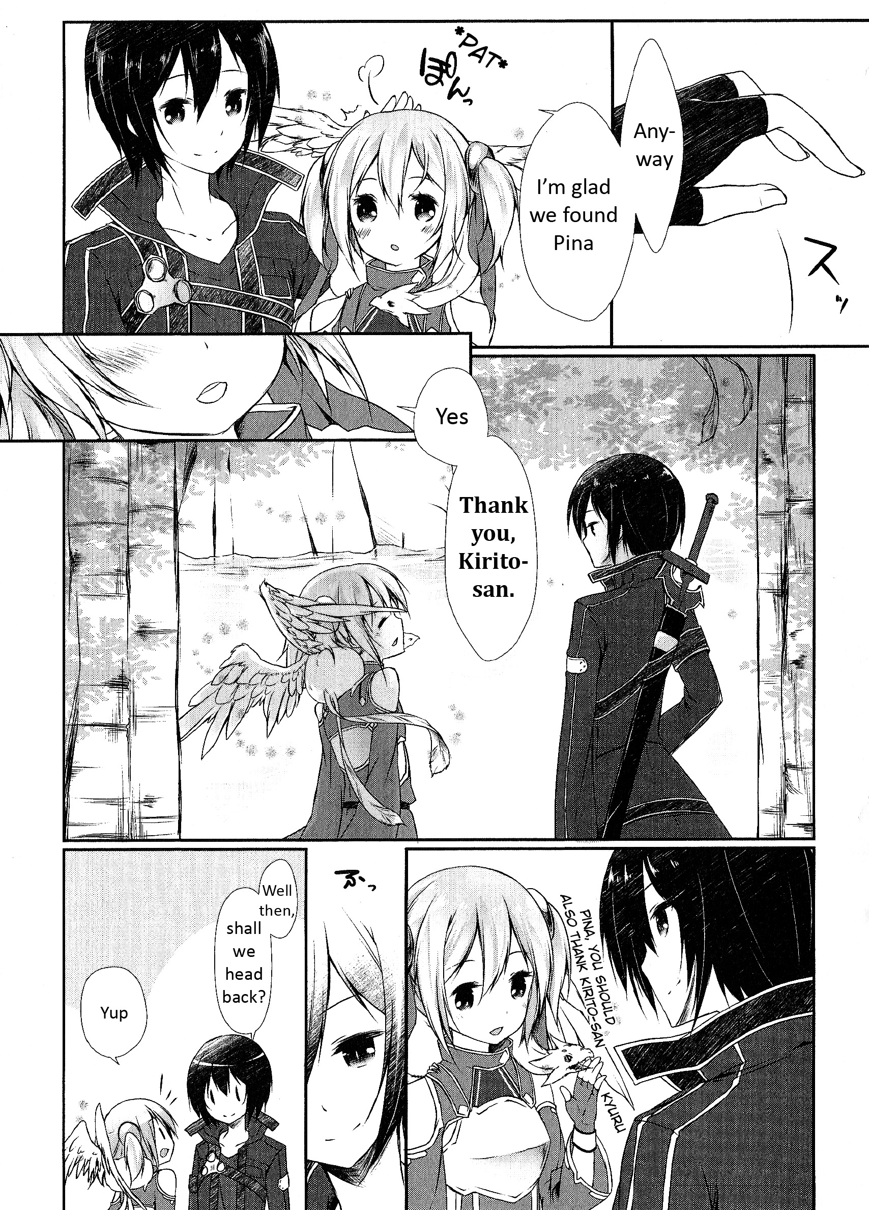 Sword Art Online Comic Anthology - Vol.1 Chapter 2 : The Secret In The Depths Of The Forest